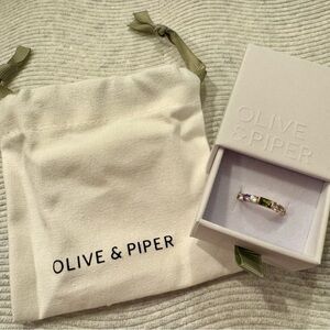 Olive & Piper Vale Gemstone Ring NWOT